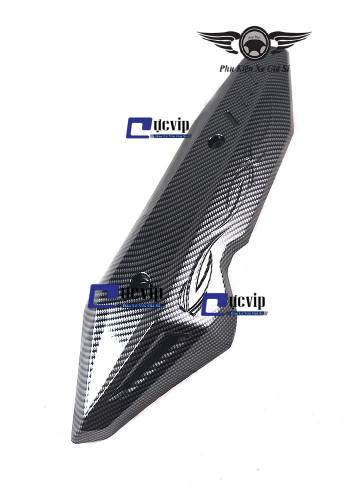 Bộ 4 món Carbon Cho Xe Vario 2018 - 2020 (Gồm : Ốp Pô + Chụp Đích Pô + Chụp Mỏ Dè Trước Sau) MS2839