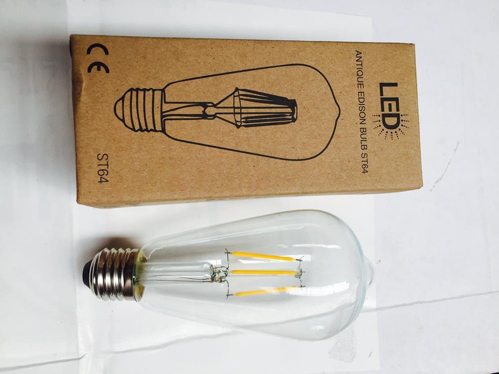 Bộ 10 Bóng đèn Led Trang trí Edison ST64