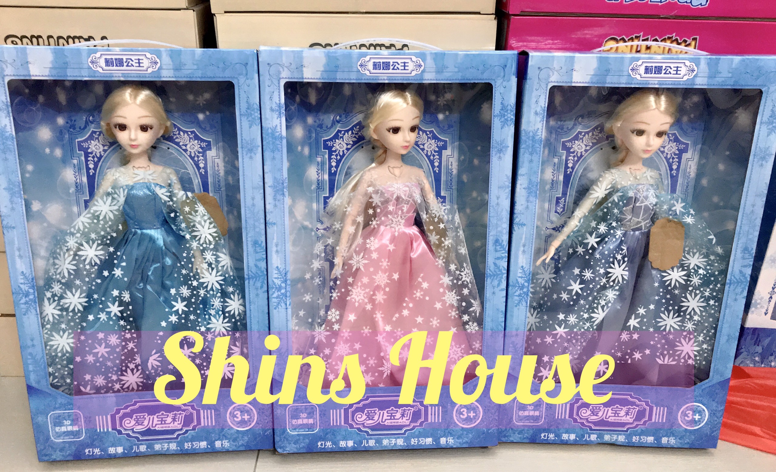 [HCM]?? BÚP BÊ ELSA CÓ NHẠC  TÓC MÂY TẾT TÓC CỰC ĐẸP ??