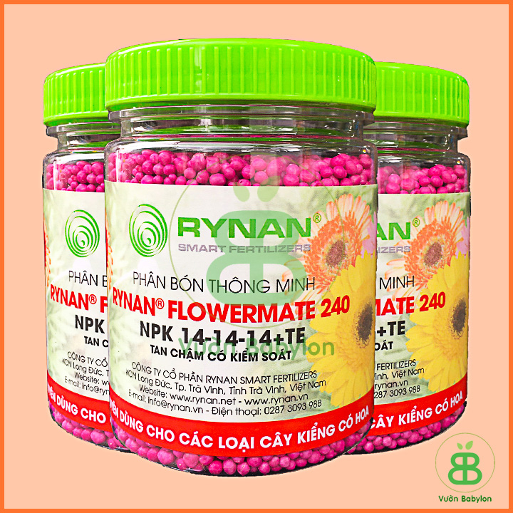 Phân Tan Chậm Rynan 240 Dưỡng Hoa Lâu Tàn