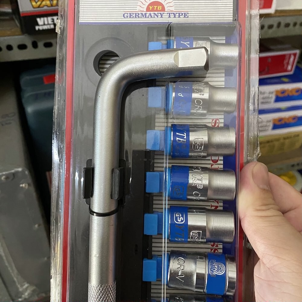 Bộ cần tuýp đầu khẩu ytb 1/2 các loại, cần tự động, cần cong l