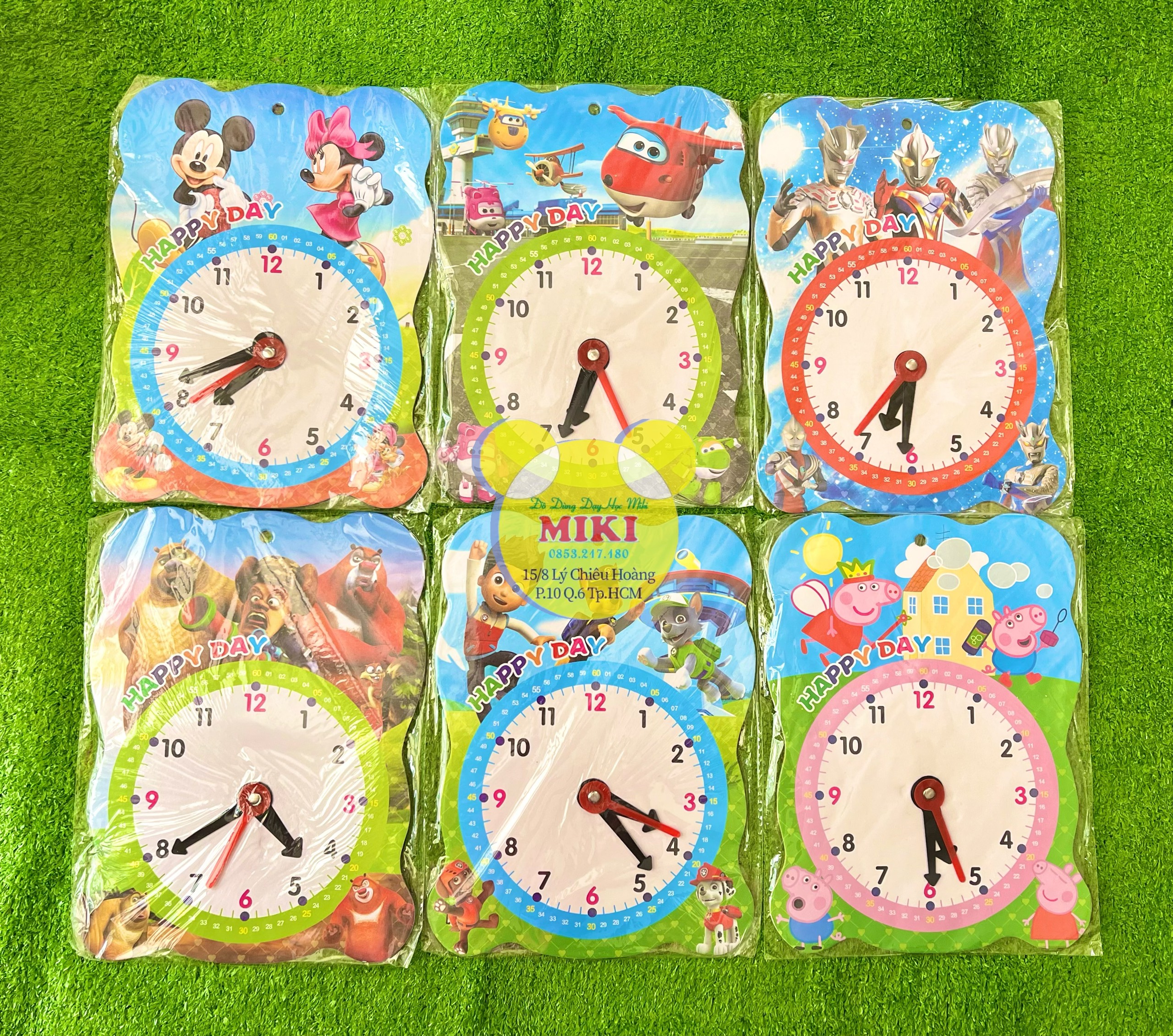 ĐỒNG HỒ THÚ CUTE ( mẫu ngẫu nhiên )