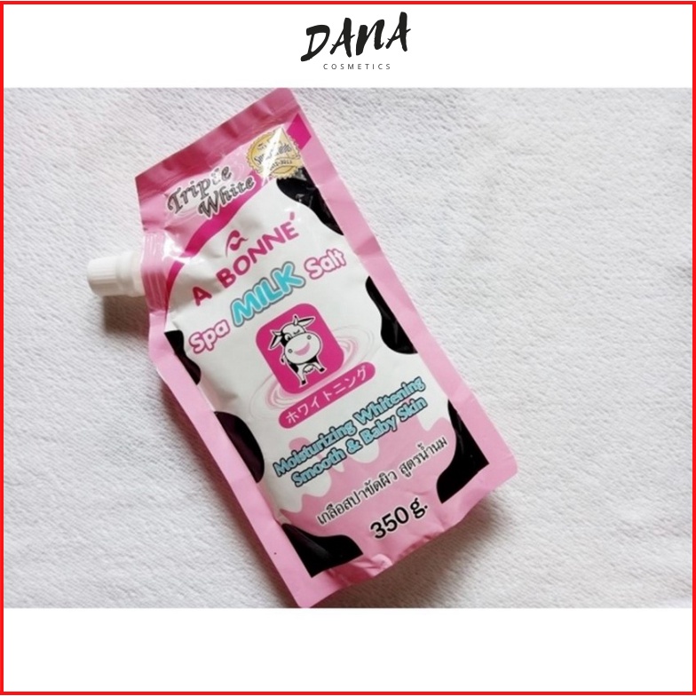 Tẩy tế bào chết toàn thân Muối Tắm Sữa Bò Thái Lna chính hãng A Bonne Spa