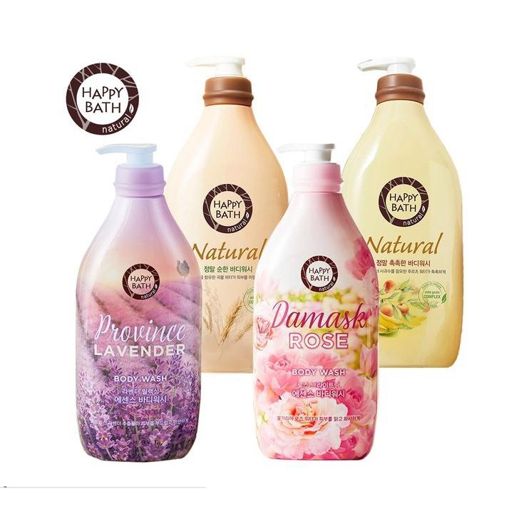 Chai Sữa Tắm Happy Bath Hàn Quốc 900ml