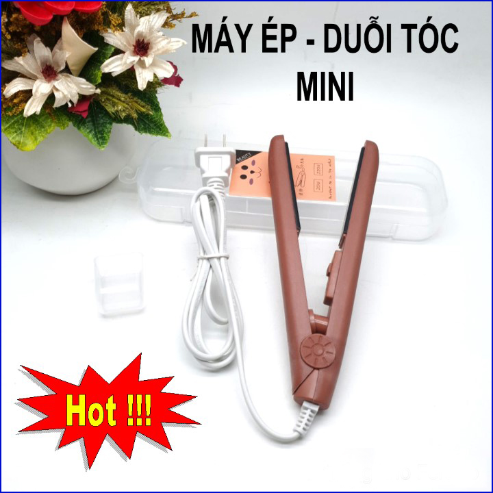 Máy Ép Uốn Duỗi Là Tóc Mini Cầm Tay - Máy Tạo Kiểu Tóc Đa Năng MAKE TIME