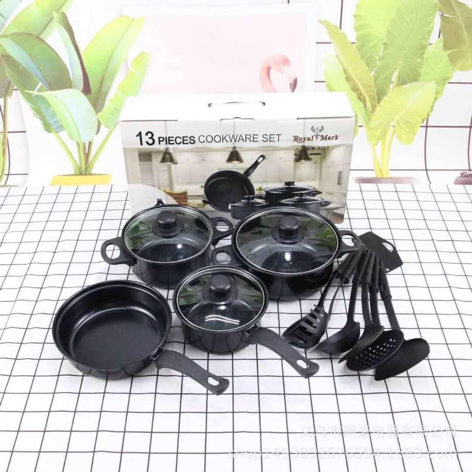 Bộ nồi Royal Mark 10 món - 13 chi tiết (td)
