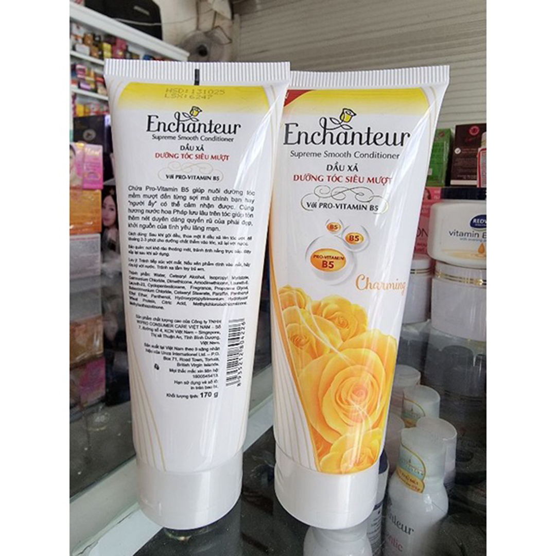 Dầu xả Enchanteur Charming dưỡng tóc siêu mượt 170g