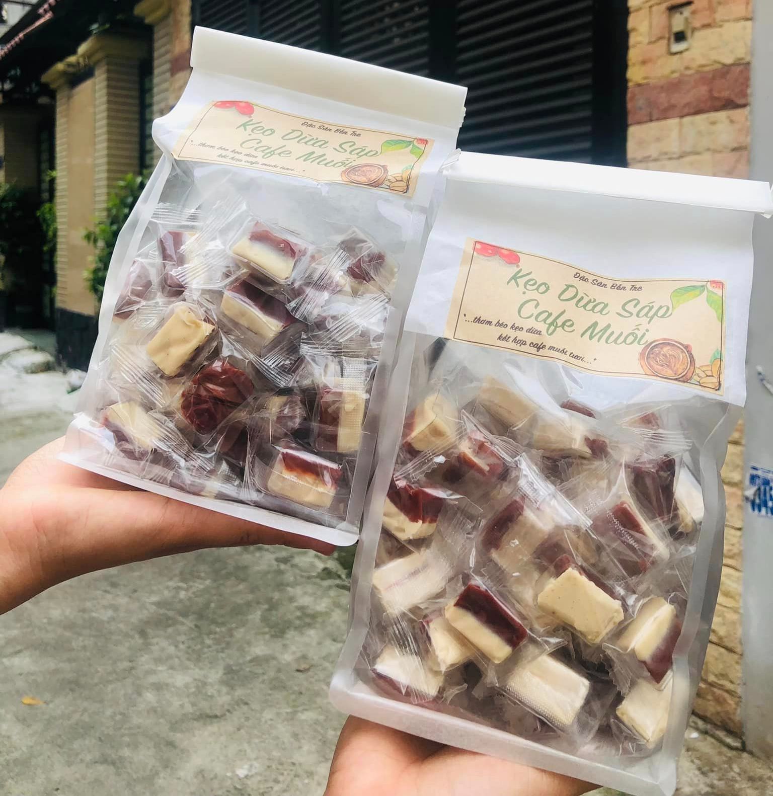 Kẹo dừa cafe muối gói 500gr