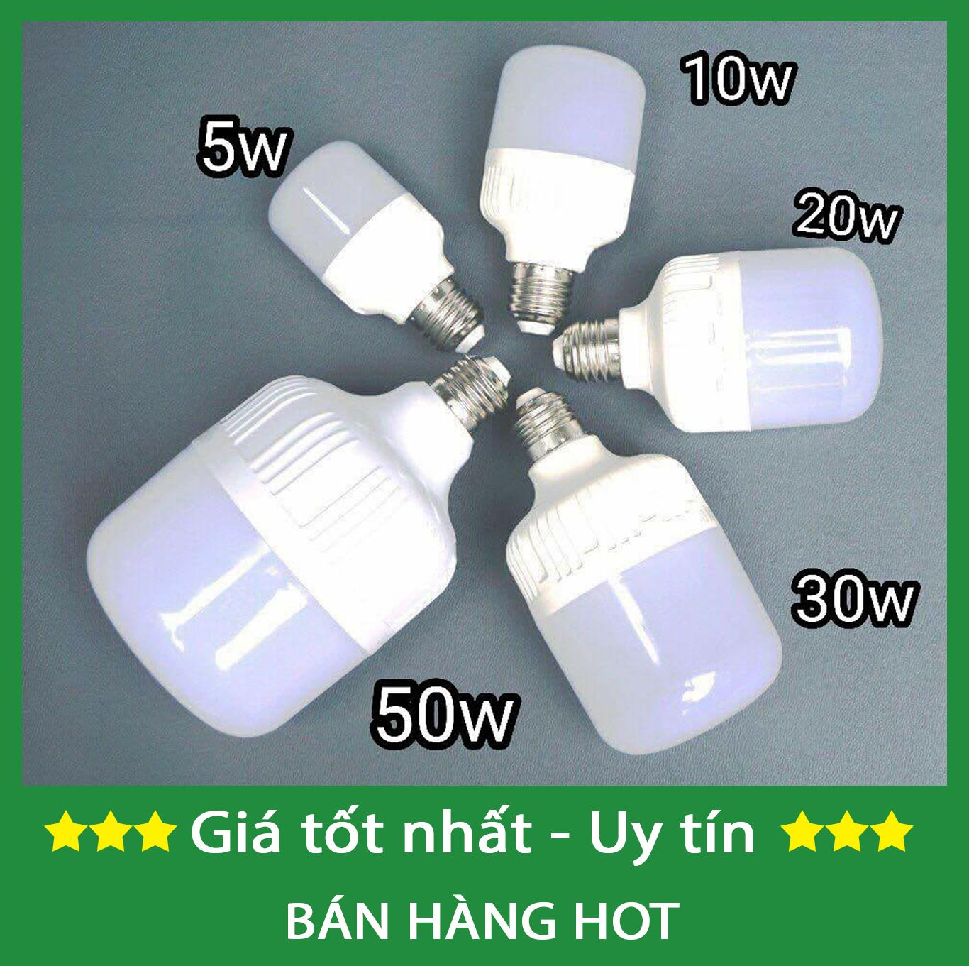 [Hàng bán chạy giá sĩ] Bộ 10 bóng đèn led 40w (ánh sáng trắng / ánh sáng vàng)