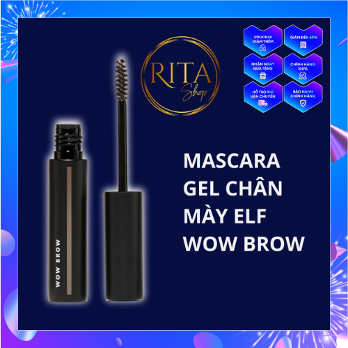 Mascara gel chân mày Elf Wow Brow