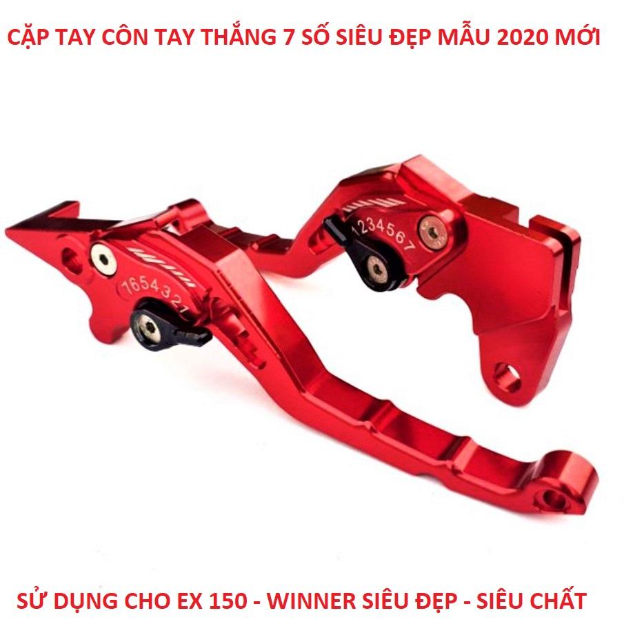 BỘ TAY THẮNG 7 SỐ TĂNG CHỈNH XE MÁY , TAY THẮNG 7 SỐ EX 150 - 135 MẪU MỚI HÀNG LOẠI ĐẸP