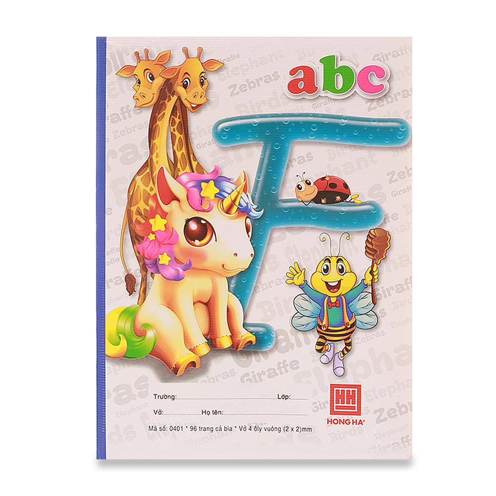 Lốc 5 Quyển Vở 4 Ôly 96 Trang Hồng Hà Class ABC - 0401 | Dành Cho Học Sinh Miền Trung - Nam