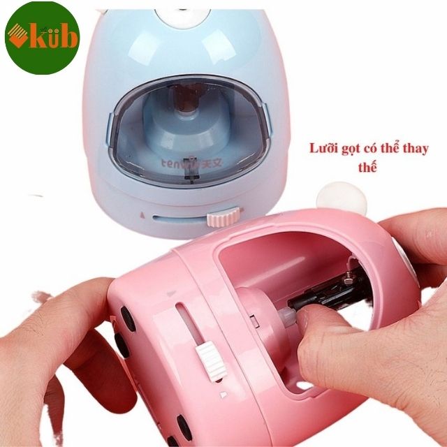 [FREESHIP] Bộ Gọt Bút Chì Tự Động Chạy Pin Gồm 6 món cho bé mới nhất 2021 KUBshop, đầu chì gọt sắc nét, gọt nhanh, tiện tiết kiệm thời gian của bố mẹ. Con thêm hứng thú học tập.