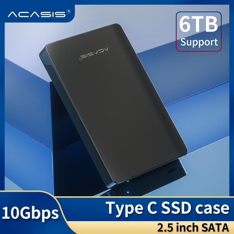 Bảng giá Acasis Loại C Vỏ Bọc Ổ Cứng USB C 2.5 Inch USB 3.1 Loại C Sang Ổ Đĩa Cứng Ngoài Sata Bộ Chuyển Đổi Vỏ Cho 2.5 Inch SATA I II III PS4 HDD SSD Lên Đến 10eb-intl Phong Vũ