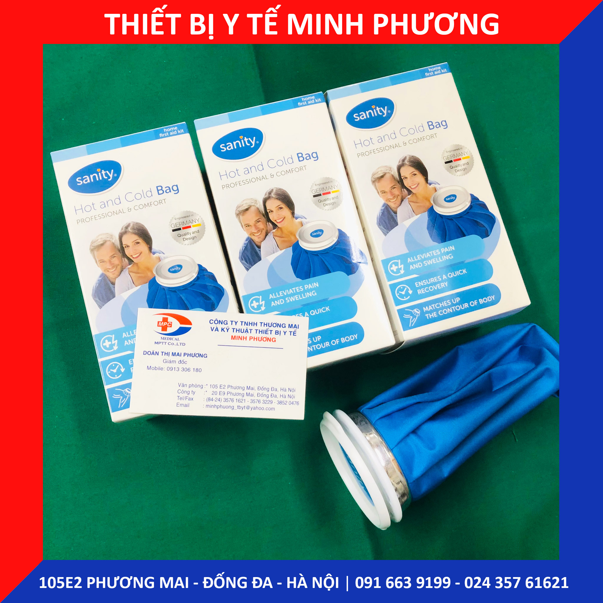 Túi chườm nóng lạnh Sanity