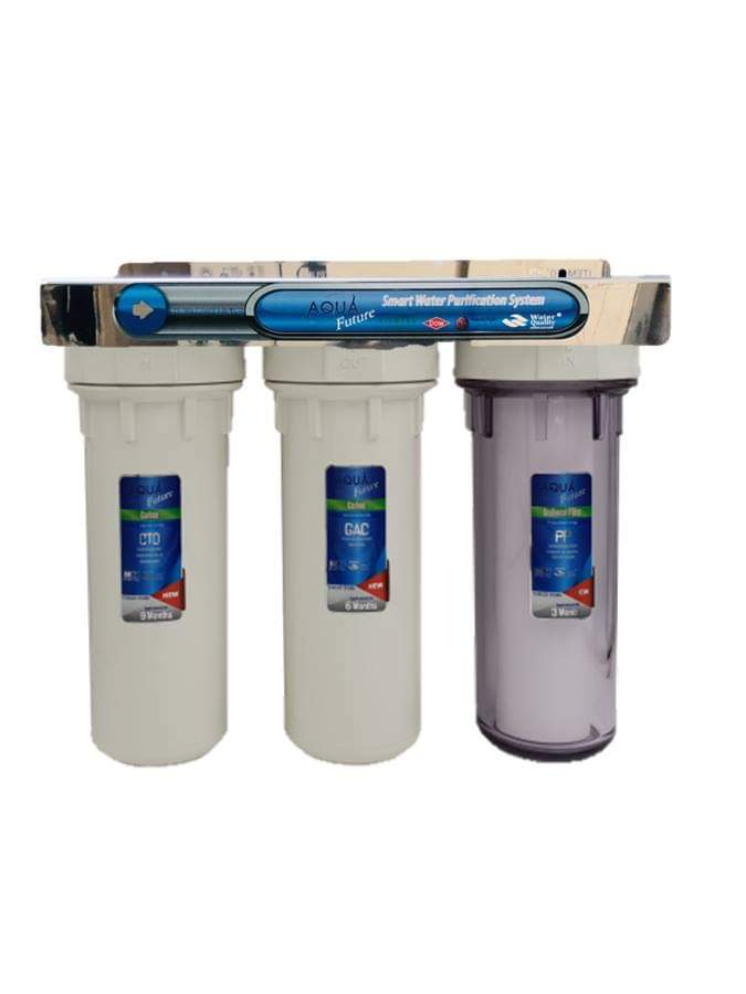 [HCM]Bộ 3 ly lọc thô có đèn UV