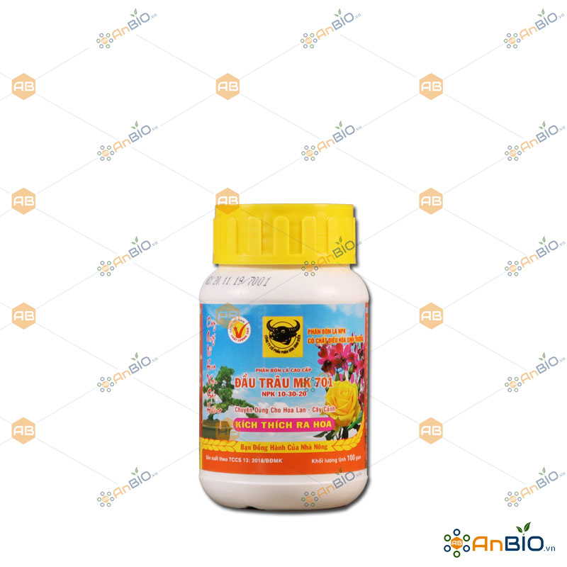 [HCM]Phân bón ĐẦU TRÂU MK 701 10-30-20 hộp 100g KÍCH THÍCH RA HOA - B2.1002
