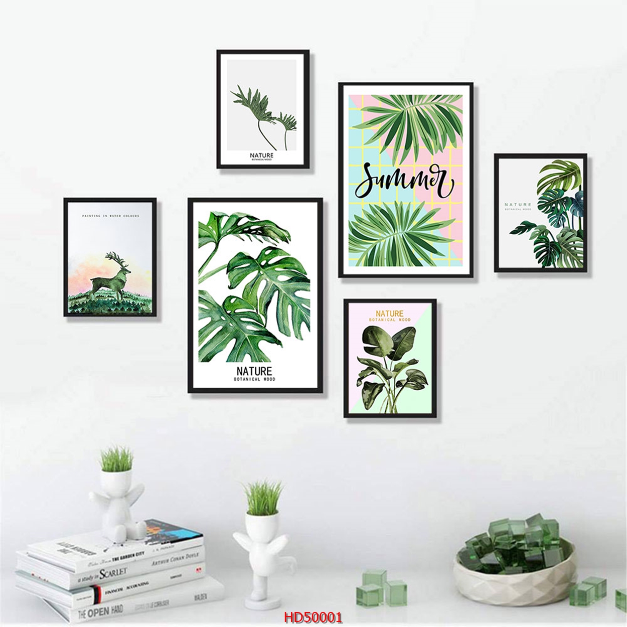 SET 6 TRANH TREO TƯỜNG PHONG CÁCH BẮC ÂU