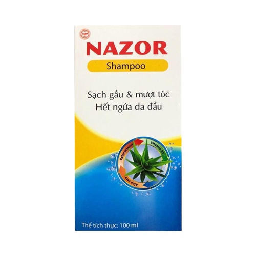 Dầu Gội Sạch Gàu & Mượt Tóc Hết Ngứa Da Đầu Nazor 100ml
