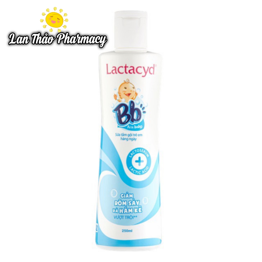 [MẪU MỚI] Sữa tắm Lactacyd BB for baby cho bé 250ml