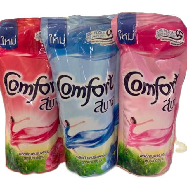 Túi Nước Xả Vải Comfor Thái Lan 580ml - Màu hồng
