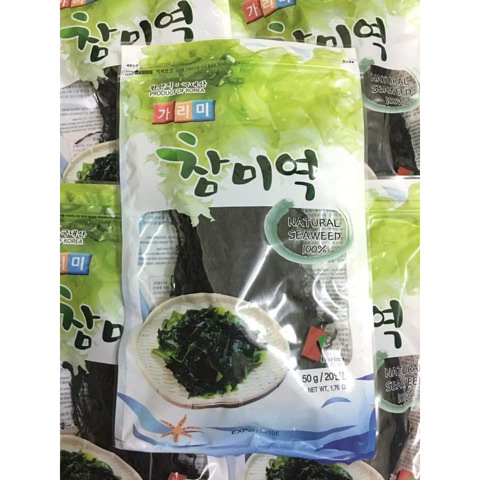 Rong Biển Khô Nấu Canh Gói 100Gr Nhập Khẩu Hàn Quốc