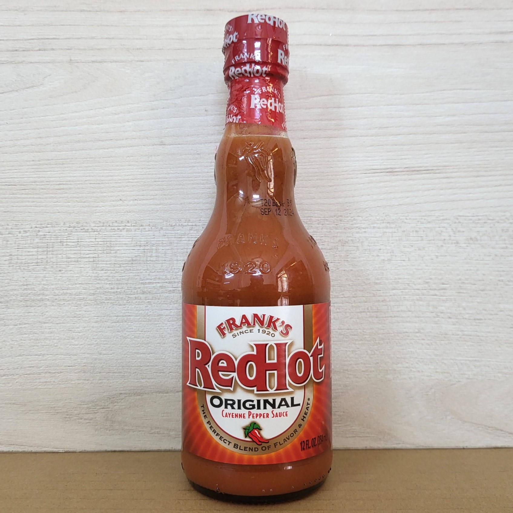 FRANK S Chai 354ml SỐT ỚT Red Hot Original Cayenne Pepper Sauce