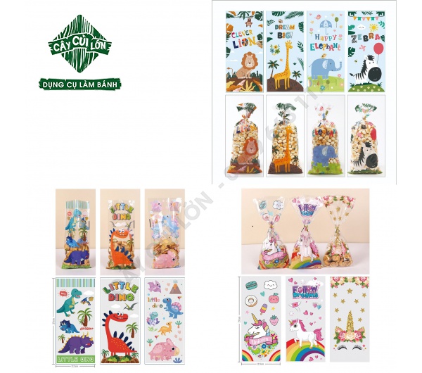 Set 50 TÚI KIẾNG 12.5X27CM (gồm dây kẽm)