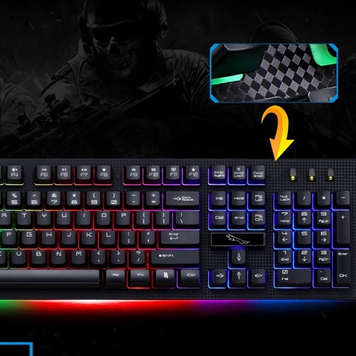 [HCM]bàn phím g20 chuyên game đèn led giả cơ (LED NHIỀU MÀU)