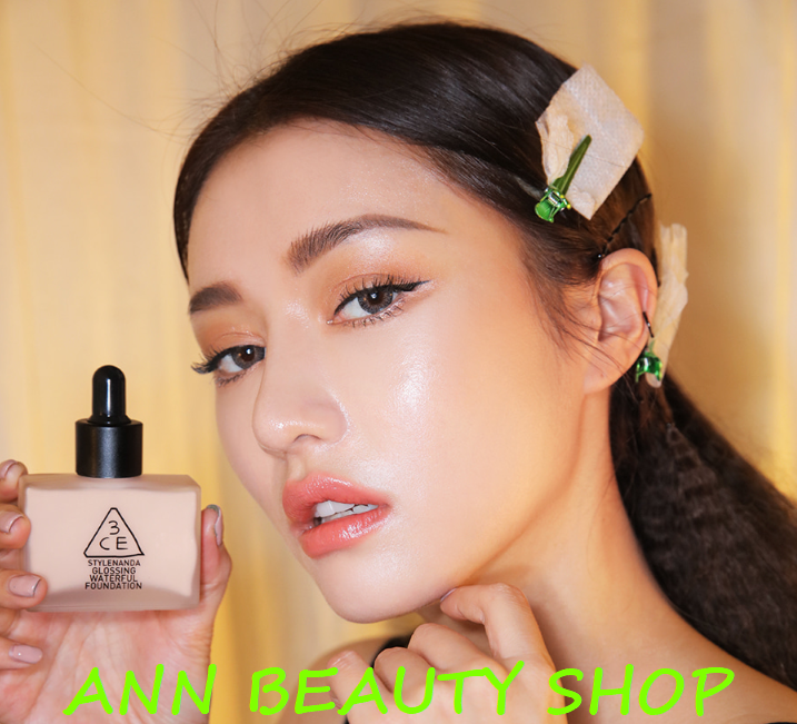 Kem Nền 3CE Glossing Waterful Foundation SPF15 40ml