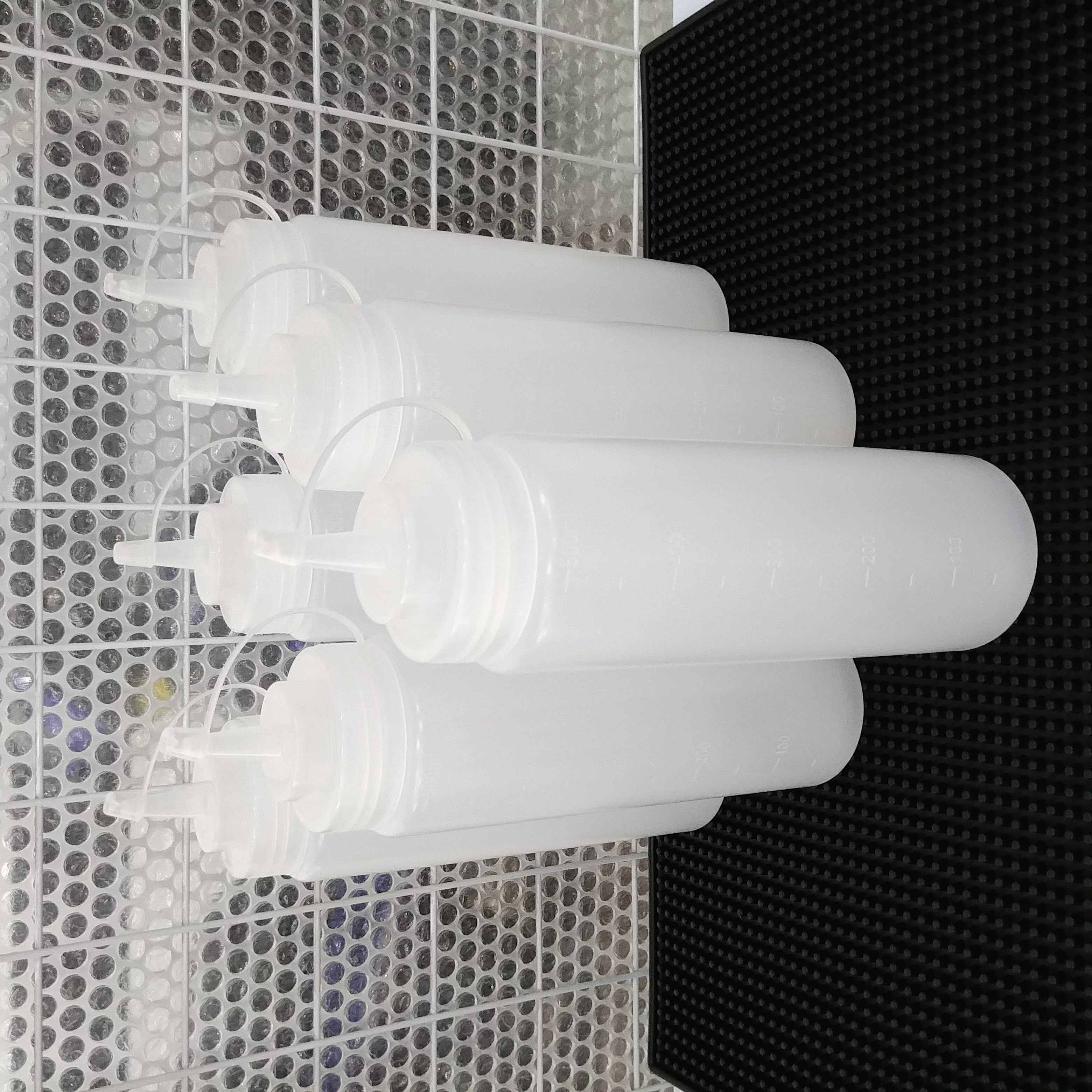 Combo 6 bình nhựa đựng nước sốt 500ml