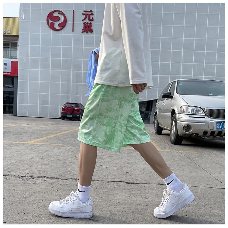 Quần đùi nam, quần sọt nữ chất vải nỉ co dãn nhẹ mềm mịn M66