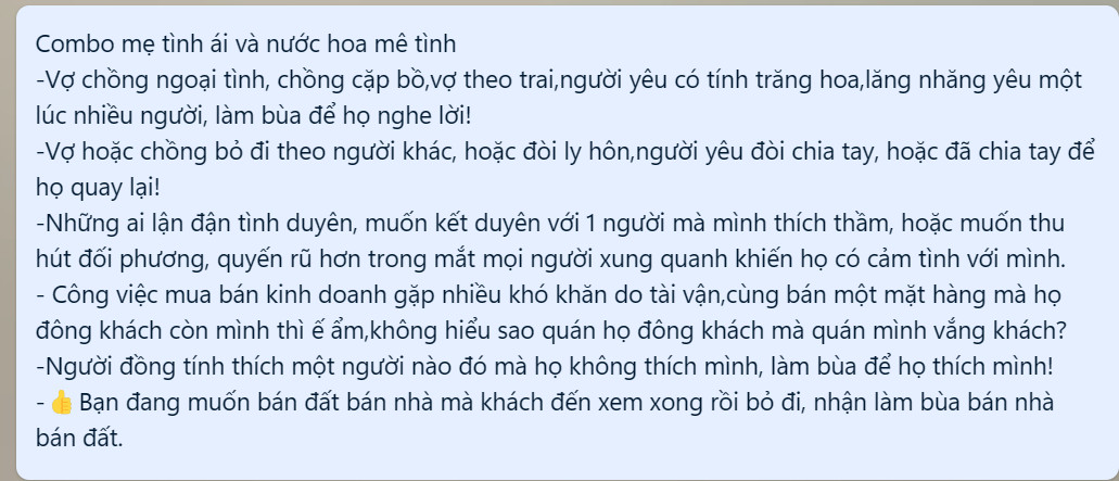 Combo tình yêu trói duyên