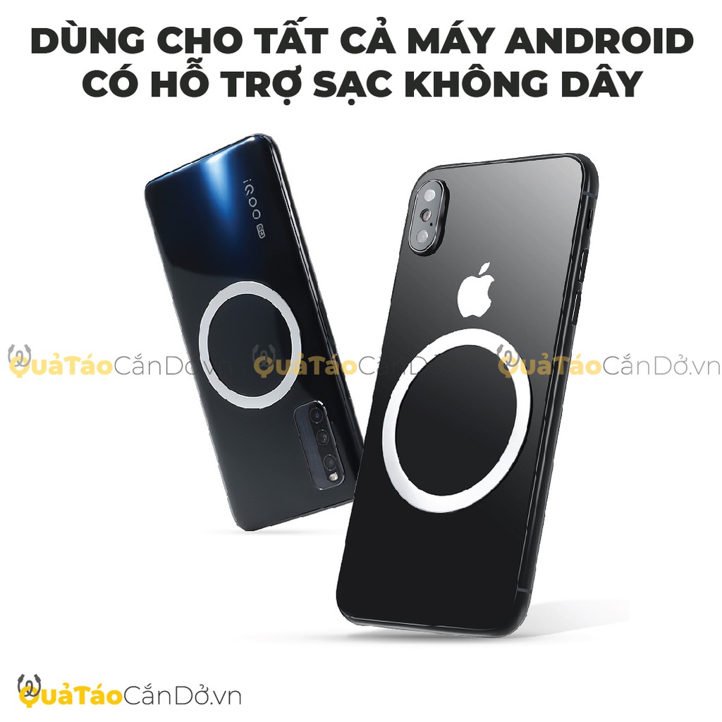 Độ Magsafe cho mọi iPhone đời cũ và mọi máy android lên iPhone 12 PRO MAX - độ vỏ iphone, samsung xiaomi oppo dùng được