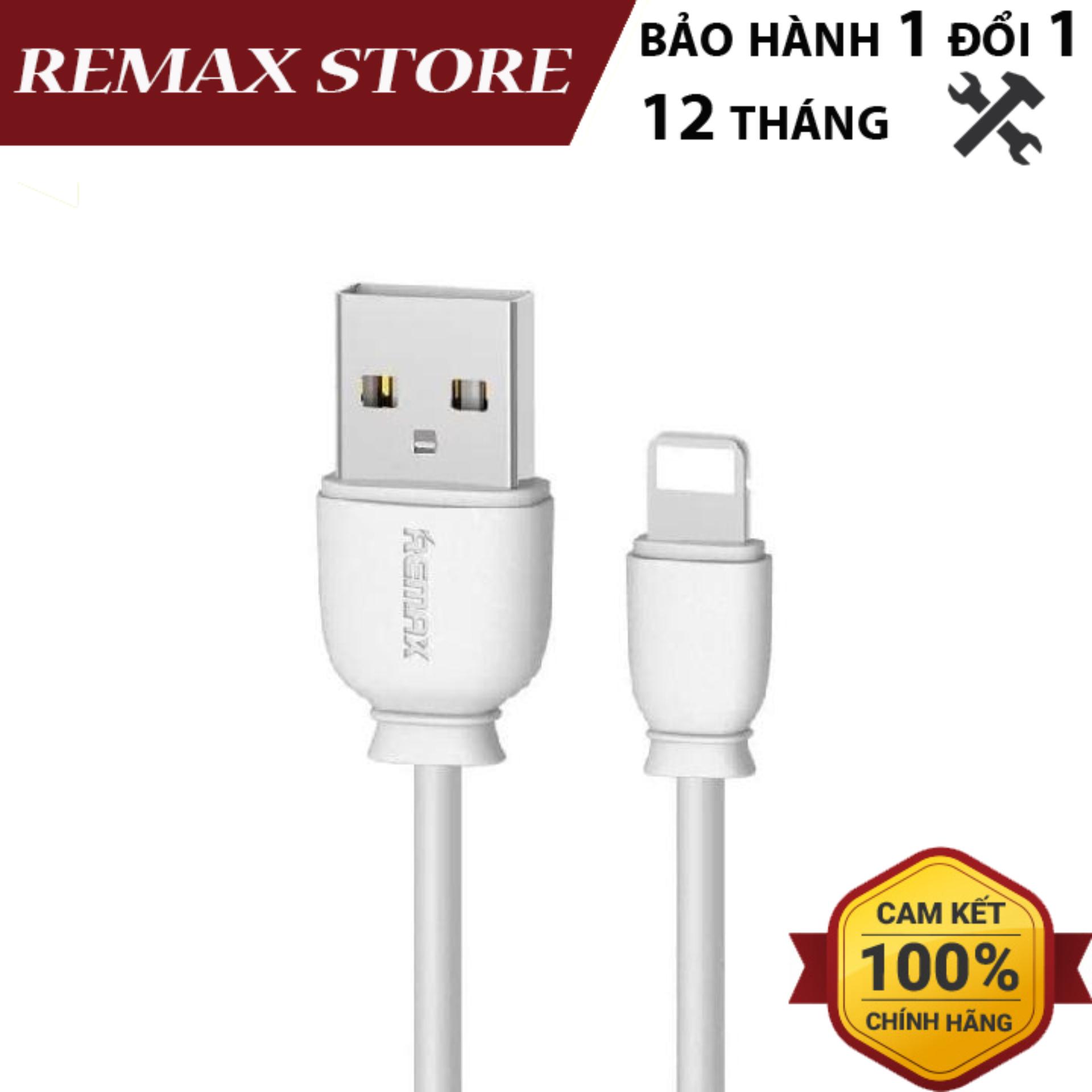 Cáp sạc nhanh Remax RC-134i cổng Lightning dài 1 mét (2.1A max)