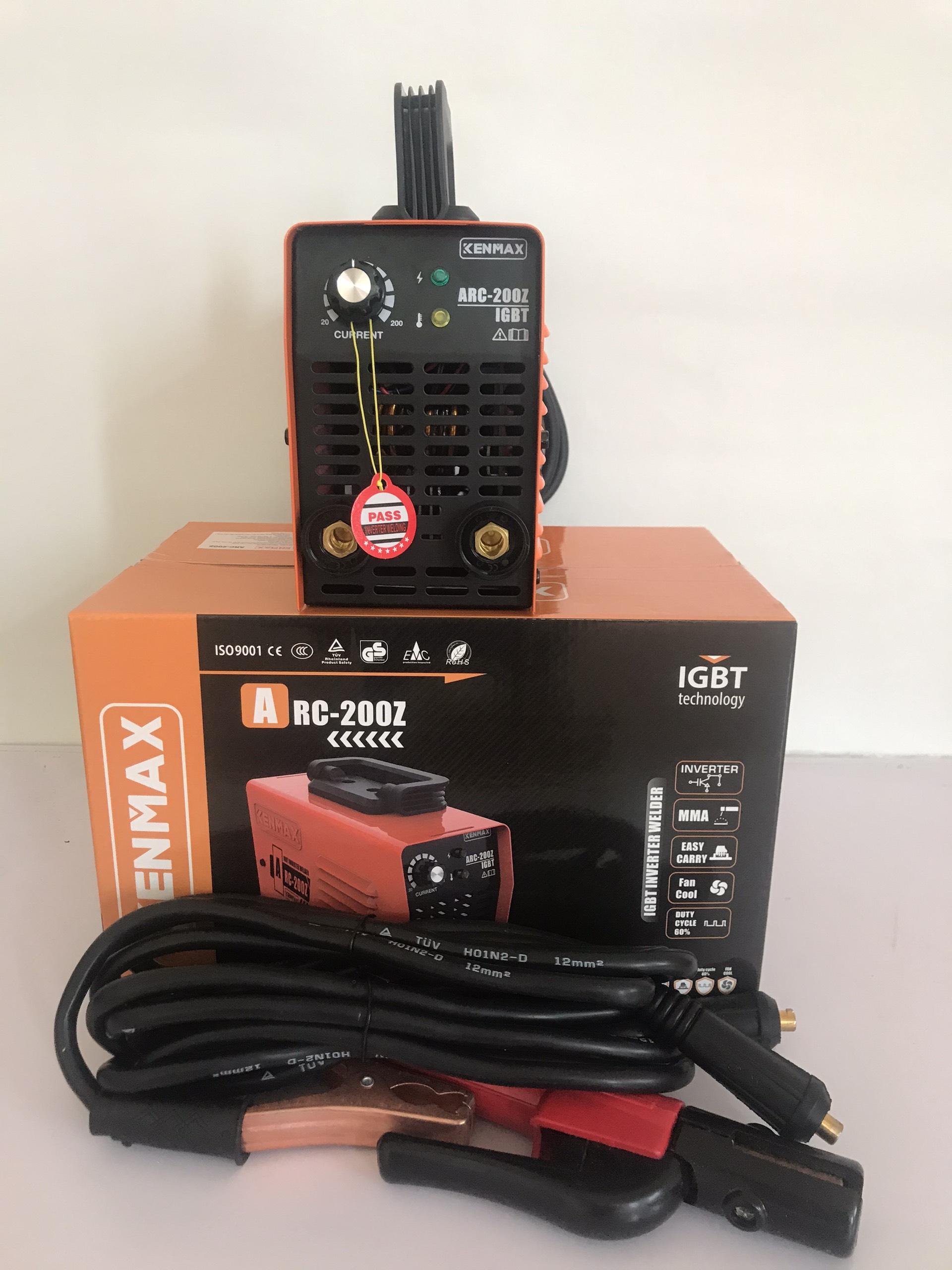 Máy hàn mini KENMAX ARC-200Z-Chuyên que 2.5 Máy bảo hành 12 tháng