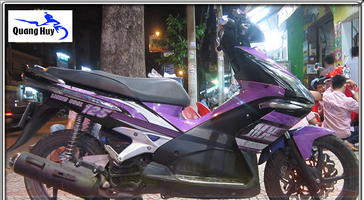 Stamp hooded Nouvo SX black red-degree stickers team boss decal motorcycle Nouvo SX black red-team hood Decal motorcycle Nouvo cheap beautiful and quality