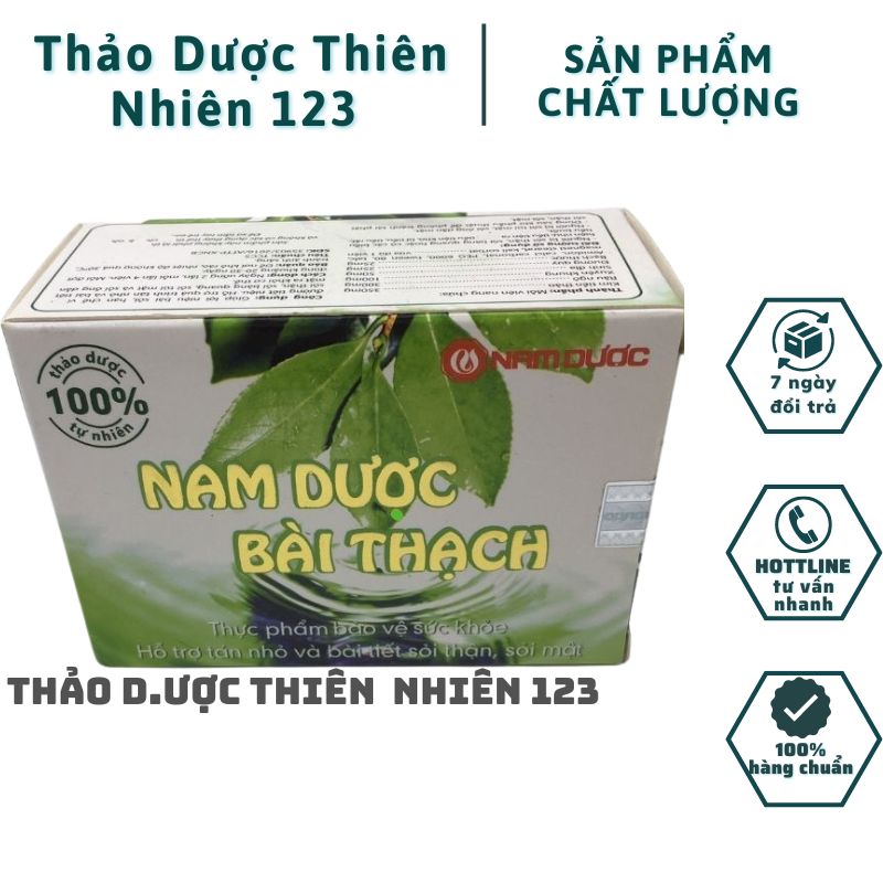 NAM D.ƯỢC BÀI THẠCH 60 VIÊN – HỖ TRỢ SỎI TH.ẬN