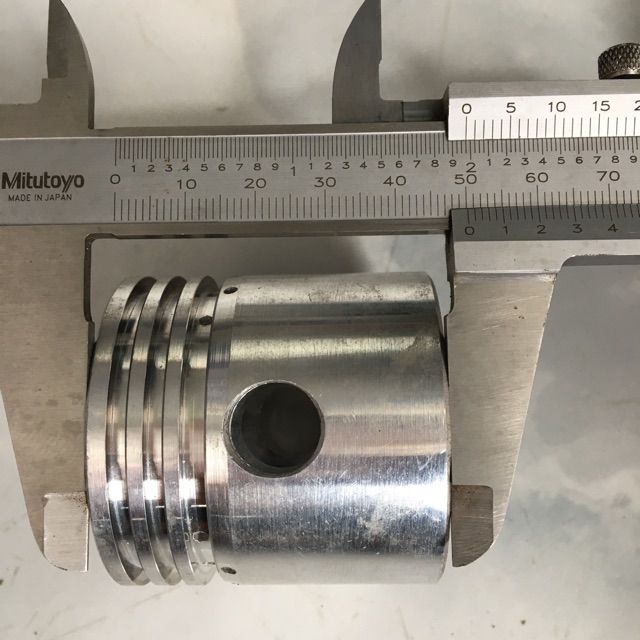 Piston 51mm máy nén khí (bơm hơi) chạy dầu