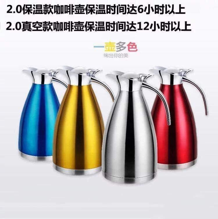 Bình giữ nhiệt inox 304 thái lan 2 lít