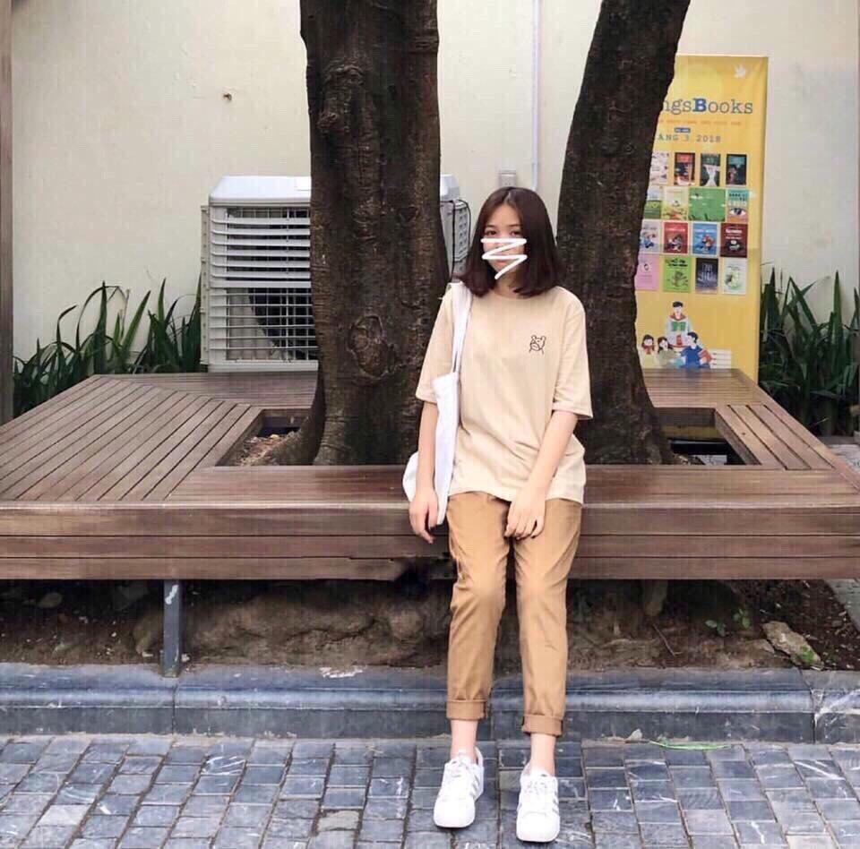 [HCM]Quần kaki baggi nữ thời trang nu tomb