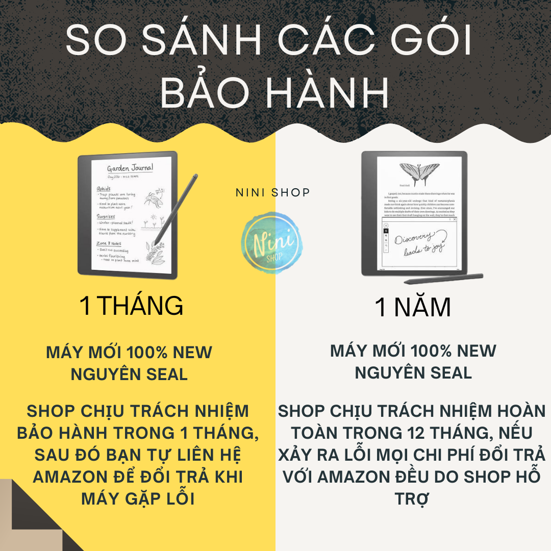 Máy đọc sách và ghi chú KINDLE SCRIBE mới 100%