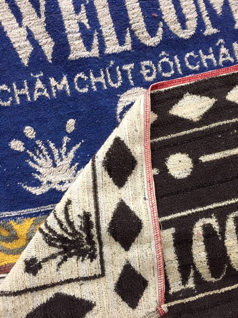 Combo 5 miếng thảm chùi chân WELLCOME ( 40x60)