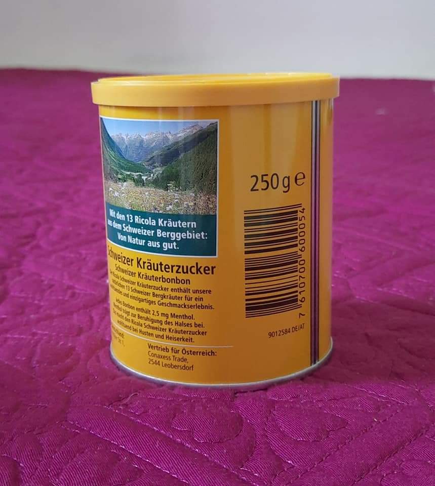 Kẹo ngậm thảo dược Ricola
