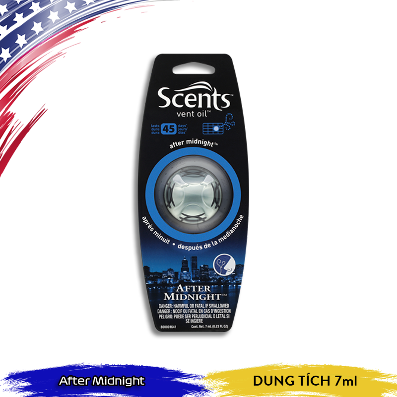 Nước hoa kẹp cửa gió SCENTS (Nhập khẩu chính hãng USA)