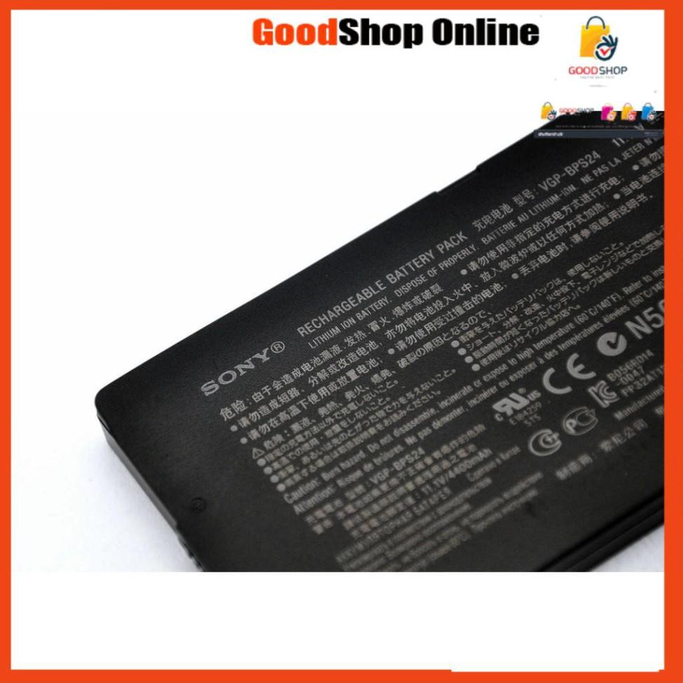 Pin laptop sony vaio vpcsa vpcsb vpcsc vpcse svs 13 svs15 mã pin bps24 hàng chuẩn hãng có video thực tế