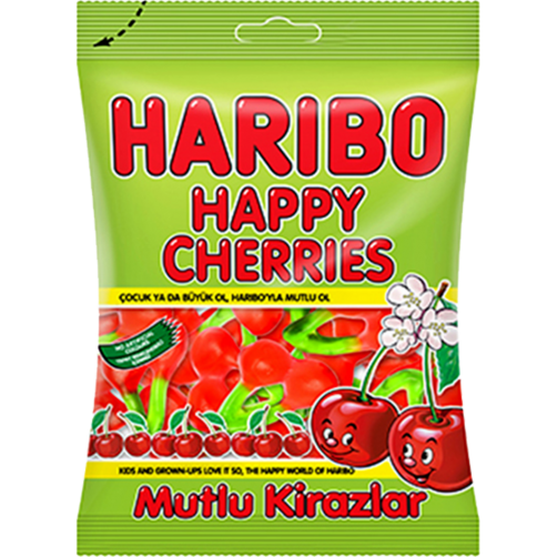 Kẹo dẻo Haribo Happy Cherries 80g