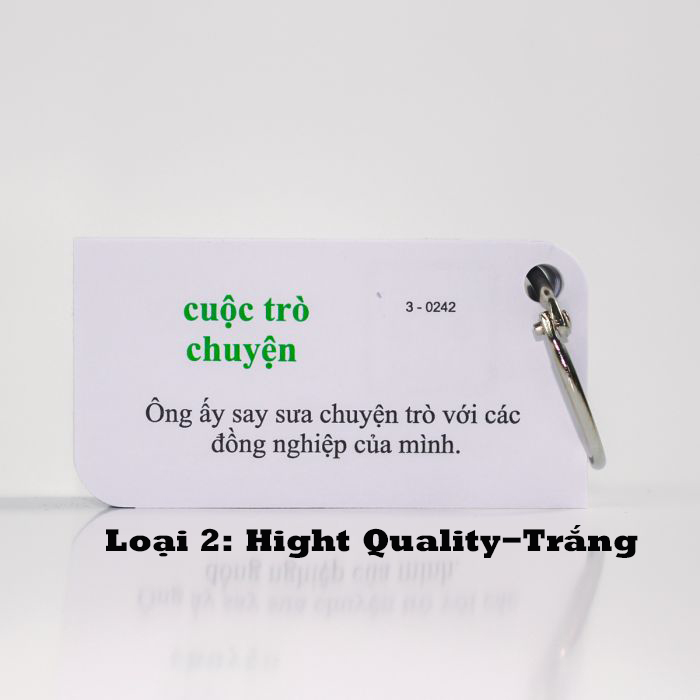 Bộ Flashcard 3000 Từ Vựng Tiếng Anh B (1500 từ) - High Quality