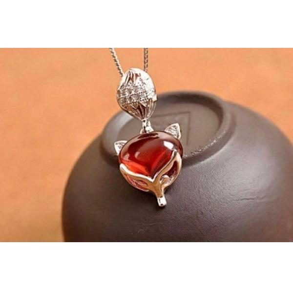 Dây bạc chuyền hồ ly Cửu Vỹ Thiên Hồ