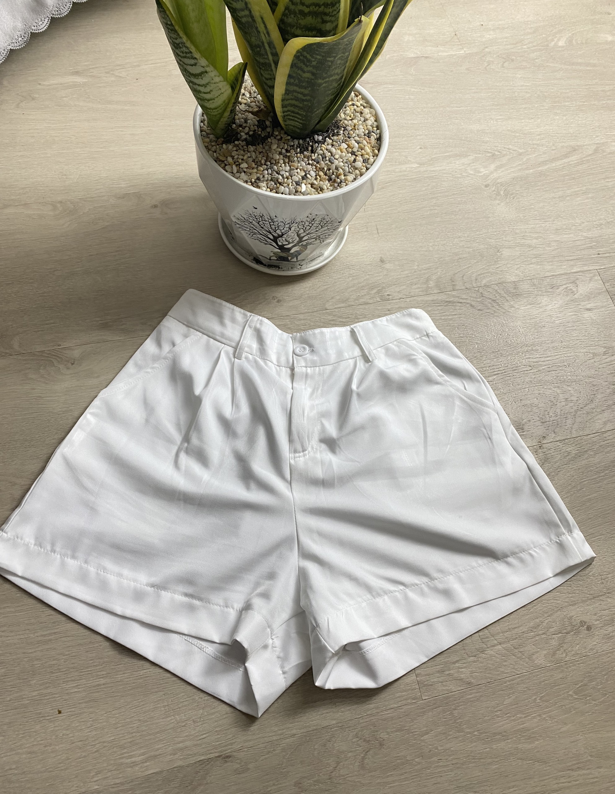BIGSIZE (58-85KG) - QUẦN SHORT NỮ BASIC LƯNG CAO ỐNG RỘNG